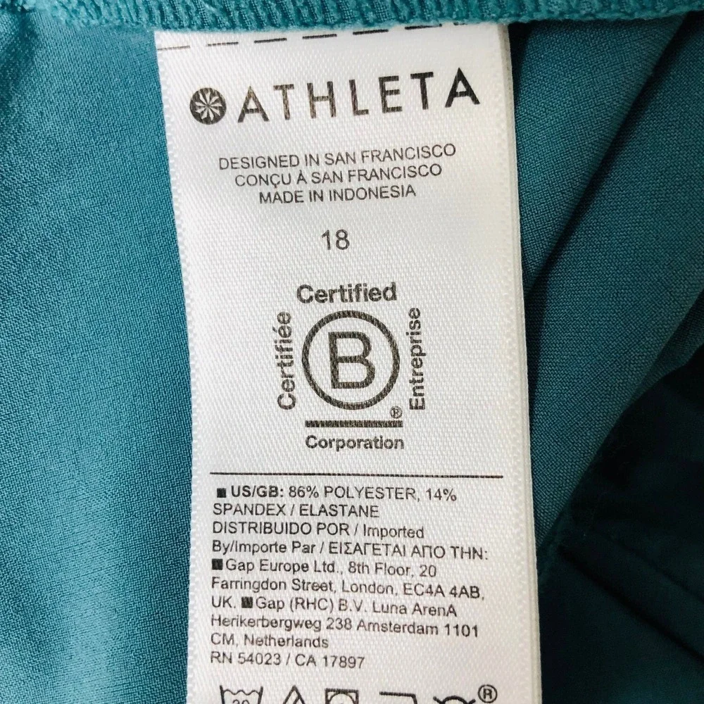 Athleta seafoam green